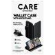 4. CARE by PanzerGlass Feature Wallet Kickstand Case for Samsung Galaxy A57 - Black