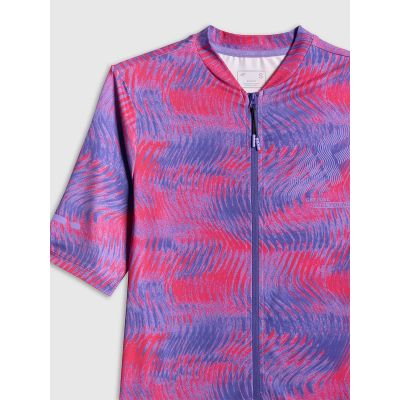 12. Women's cycling jersey with UPF50+ filter 4F 4FRSS26TFTSF2453-53A