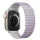 3. Uniq Revix strap for Apple Watch 1/2/3/4/5/6/7/8/SE/SE2/Ultra 42/44/45/49mm - lilac-white