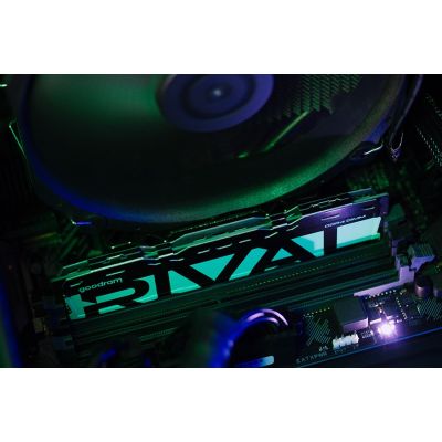 10. DDR4 2x16GB KIT UDIMM goodram RIVAL Radiant Green