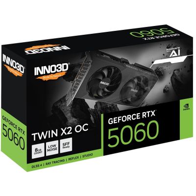 3. graphics card INNO3D RTX 5060 Twin X2 OC 8GB