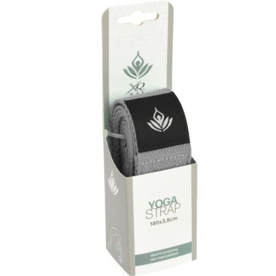 3. XQMAX YOGA EXERCISE STRAP GRAY