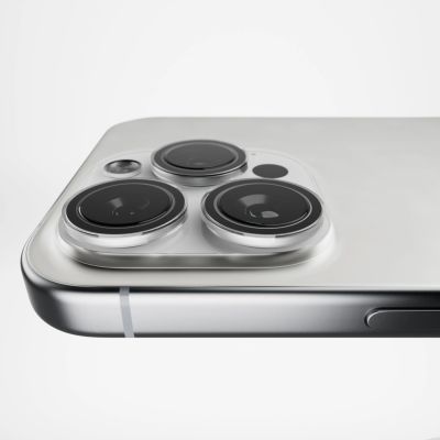 4. Puro Individual Camera Lens tempered glass for iPhone 16 Pro / iPhone 16 Pro Max camera lenses