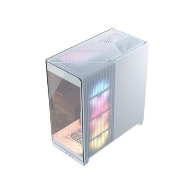 Case Tempered Glass CORSAIR Geh Midi 4500X RS ARGB White