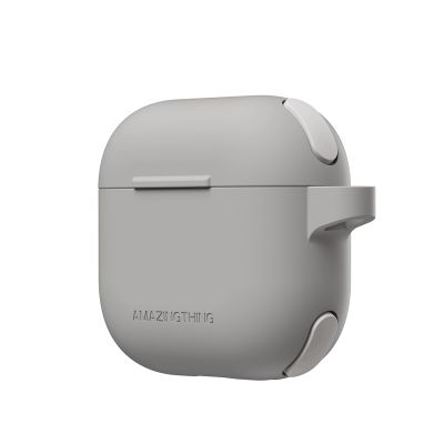 3. AmazingThing Omni Case for AirPods 4 - Gray