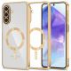 Tech-Protect MagFlex MagSafe Case for Samsung Galaxy A27 5G - Transparent Gold