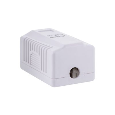2. Lanberg OU5-0001-W surface-mounted socket (RJ-45; cat. 5e; UTP; white)