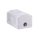 2. Lanberg OU5-0001-W surface-mounted socket (RJ-45; cat. 5e; UTP; white)