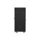 4. Lanberg FF01-6627-12B Rack Cabinet (27U; 19''; 1390mm / 600mm / 600 mm; floor-standing; Glass; 800 kg; black)