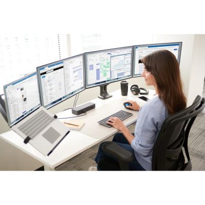 10. Kensington SmartFit One-Touch Dual Height Adjustable Monitor Arm