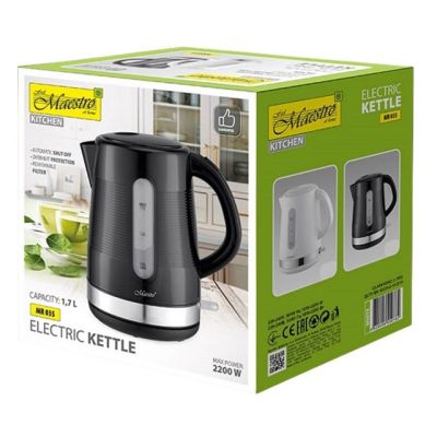 3. Electric kettle MAESTRO 1.7 l MR-035-BLACK