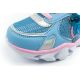 6. Leomil children's sports shoes sneakers Stitch light with velcro LED blue