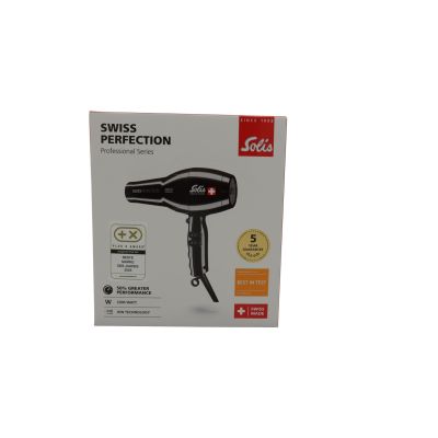 5. Solis Swiss Perfection Hair Dryer 2300W Black