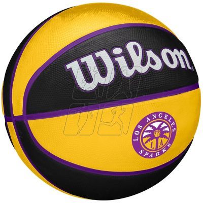 2. Wilson WNBA Team Tribute Los Angeles Sparks Ball WTB4600XBLAS