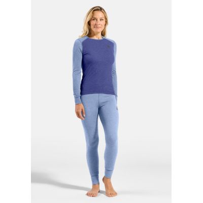 15. Thermal underwear - Odlo Set ACTIVE WARM Special Set size S Navy blue