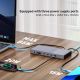 17. Unitek Triple USB4 40Gb/s Docking Station, 120W Power Supply