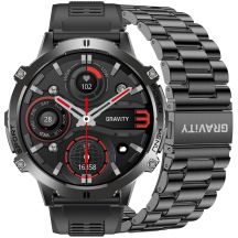 Smartwatch Gravity Black Strap + Bracelet GT42-1