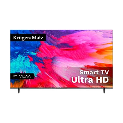 10. KRUGER&MATZ LED TV 55" UHD VIDAA, DVB-T2/S2/T/C H.265 HEVC KM0255UHD-V3