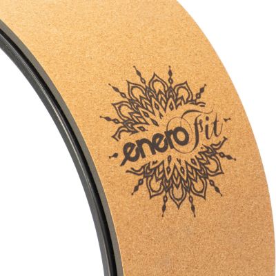 10. CORK WHEEL FOR YOGA EXERCISES 33x13CM ENERO FIT