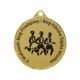 Laser-engraved steel medal – RMI