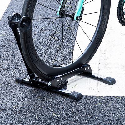 3. Rockbros 27210001001 Folding Bicycle Stand - Black