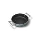 8. Smeg DPF2812EGM Pfanne, 28 cm, Keramik, Edelstahlgriffe, Smaragdgr?n