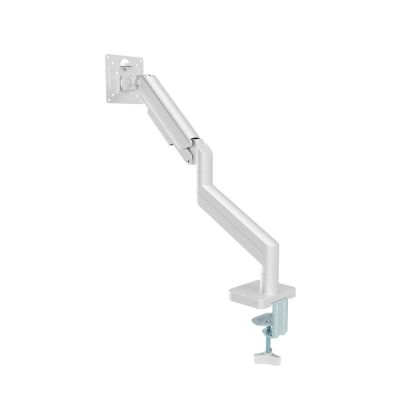 2. GEMBIRD DESK ADJUSTABLE ARM/MONITOR HOLDER 17"-32", LOAD UP TO 10 KG, WHITE