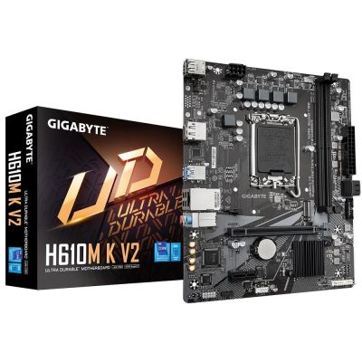6. GIGABYTE H610M K V2 motherboard Intel H610 LGA 1700 micro ATX