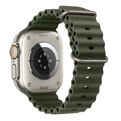 2. Tech-Protect Iconband Pro for Apple Watch 44/45/46/49mm - Green