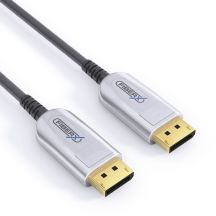 FiberX FX-I260-010 DisplayPort Cable 10m Black, Silver