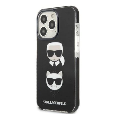 2. Karl Lagerfeld Karl&Choupette Head Case for iPhone 13 Pro Max - Black