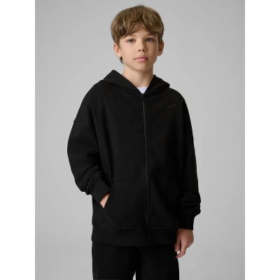 Boy's loose hooded sweatshirt 4F 4FJRSS26TSWSM3051-20S