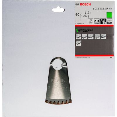 2. Bosch ?2608640642 circular saw blade 21.6 cm 1 pc.