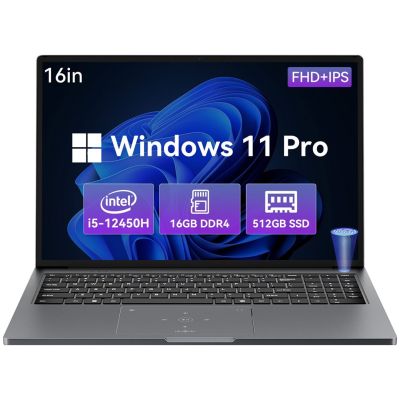 15. Blackview AceBook-12K1 i5-12450H 16”FHD+ 16GB SSD512 BT W11Pro Gray