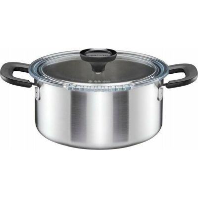 5L stainless steel pot with lid Functional Form
