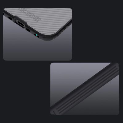 16. Nillkin CamShield Pro MagSafe Compatible Case for iPhone 17 Air - Transparent Black