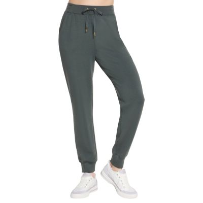Skechers Skechluxe Elevate Jogger Pants PT149-GNBK Green L