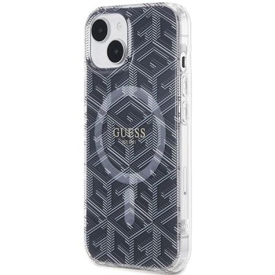 2. Guess IML GCube MagSafe case for iPhone 15 Plus / 14 Plus - black