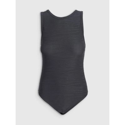 7. Women's bodysuit with a cutout back 4F 4FWSS25TBODF005-20S