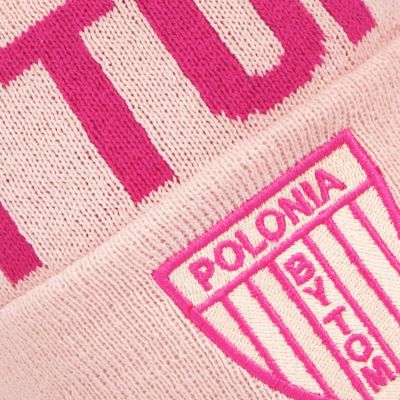 2. Polonia Bytom Winter Hat - Pink
