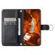 2. Samsung Galaxy A37 5G Leather Wallet Case with Stand and Shoulder Strap - Black