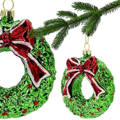 MICA Safe Plastic Bauble Blank – Wreath