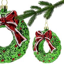 MICA Safe Plastic Bauble Blank – Wreath