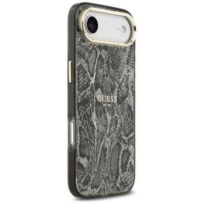 4. Guess Python Pattern MagSafe Case for iPhone Air - Black