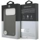 8. Mercedes Leather Large Laurel Leave MagSafe Case for iPhone 17 Pro Max - Black and Gray