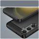12. Case for Carbon Case Samsung Galaxy S24+ flexible silicone carbon cover - black