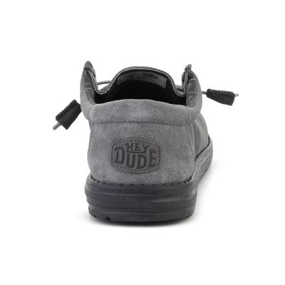 5. HEYDUDE WALLY STRETCH CANVAS BLOCK GRANITE GRAY/MULTI 44353-1VT