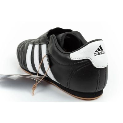 5. Adidas Women's Taekwondo Sports Shoes Black Leather Slip-On