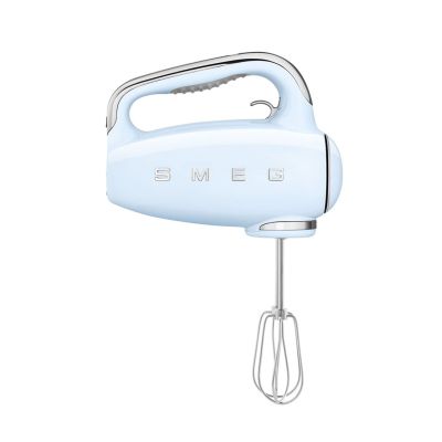 3. Smeg HMF01PBEU Retro 50s Hand Mixer Pastel Blue