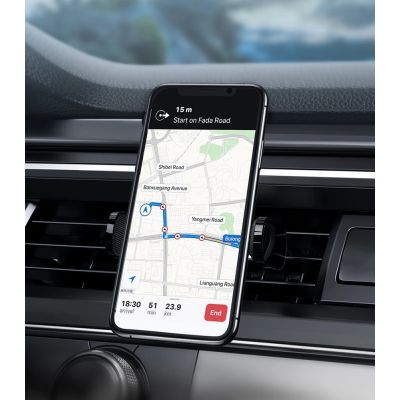 19. Baseus car phone holder for air vent black (SUGP-01)